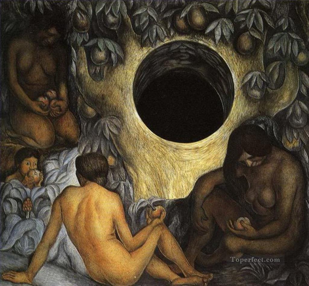 the abundant earth 1926 Diego Rivera Oil Paintings